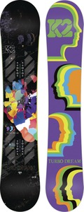K2 Turbo Dream Wide 2011/2012 164 snowboard