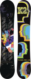 K2 Turbo Dream Wide 2011/2012 167 snowboard