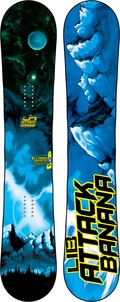 LIB Technologies Attack Banana 2011/2012 snowboard