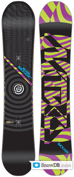 Snowboard Nitro Blacklight 2008/2009 :: Snowboard and ski Snowboard Nitro Blacklight 2008/2009 :: Snowboard and ski
