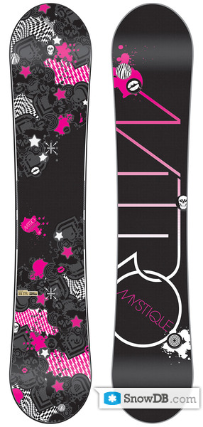 Snowboard Nitro Mystique 2008/2009 :: Snowboard and ski