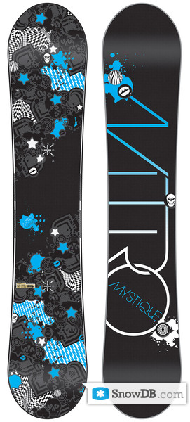 Snowboard Nitro Mystique 2008/2009 :: Snowboard and ski