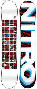 Nitro Team White 2009/2010 157 snowboard