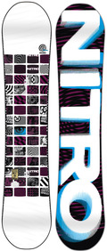 Nitro Team White Wide 2009/2010 155W snowboard