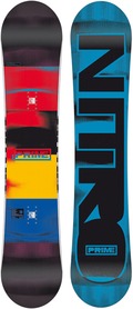 Nitro Prime Zero Camber Colorband Wide 2011/2012 156 snowboard