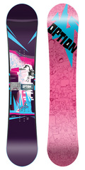 Option Echo 2007/2008 146 snowboard