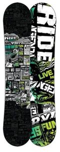 Ride Agenda 2009/2010 142 snowboard