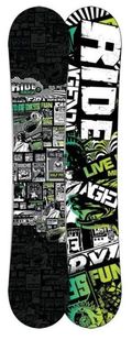 Ride Agenda 2009/2010 152 snowboard