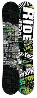 Ride Agenda 2009/2010 156 snowboard