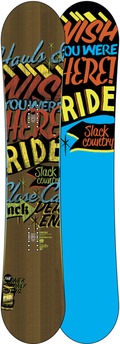 Ride Slackcountry UL 2011/2012 161.0 snowboard