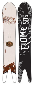 Rome Notch 2008/2009 172 snowboard