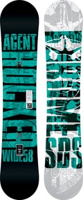Rome Agent Rocker Wide 2011/2012 158.0 snowboard